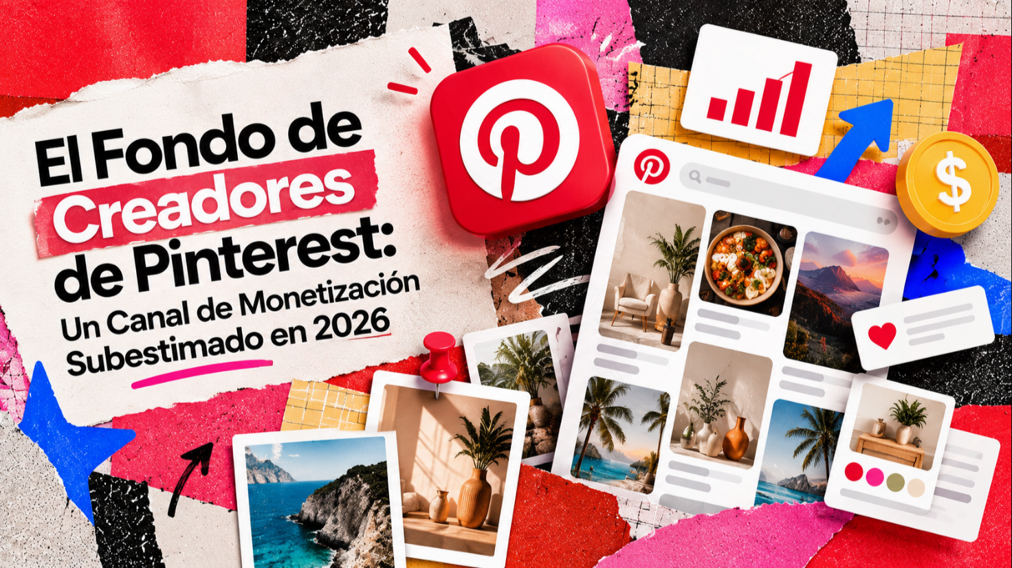 El Fondo de Creadores de Pinterest: Un Canal de Monetización Subestimado en 2026