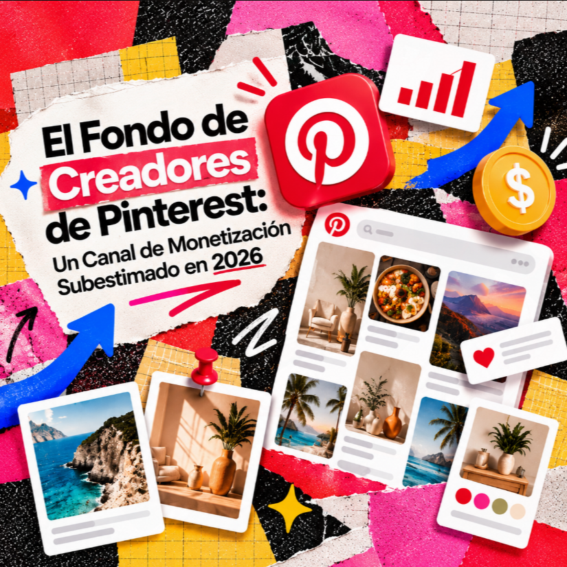 El Fondo de Creadores de Pinterest: Un Canal de Monetización Subestimado en 2026