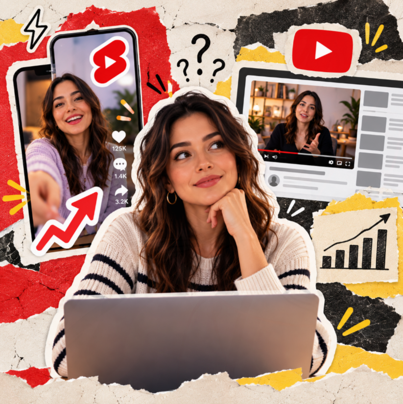 Shorts vs. Contenido Largo en YouTube: ¿Qué Priorizar en 2026?